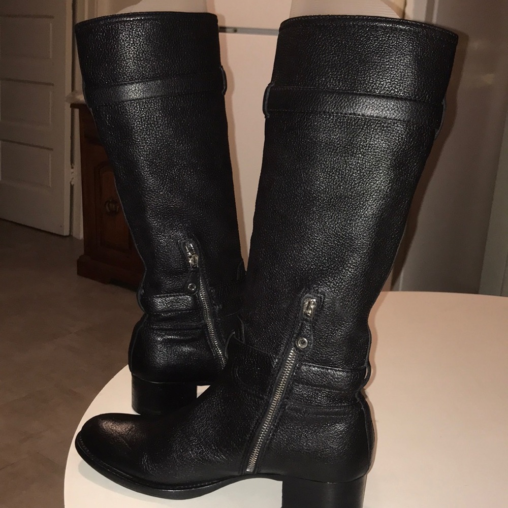 PRADA  The Car Shoe Knee High Boots - Picture 3 of 8